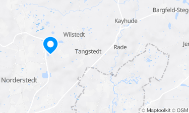 Karte der Region um Baggersee-Wilstedt